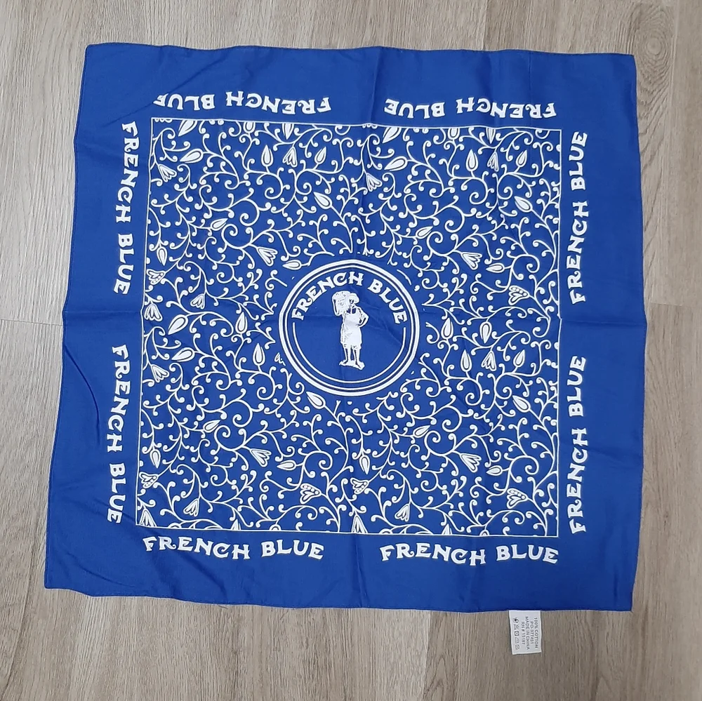 French blue bandana